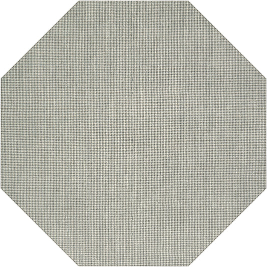 Monaco Sisal MC300 Silver 10' x 10' Octagon Rug
