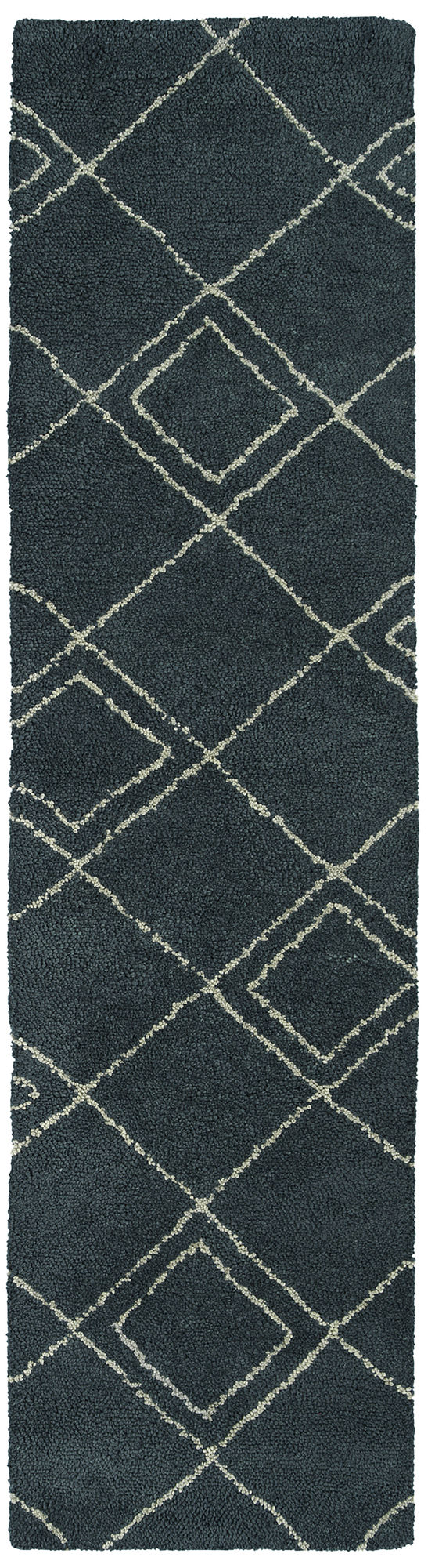 Kaleen Micha Collection Dark Aspen Runner 2' x 8'
