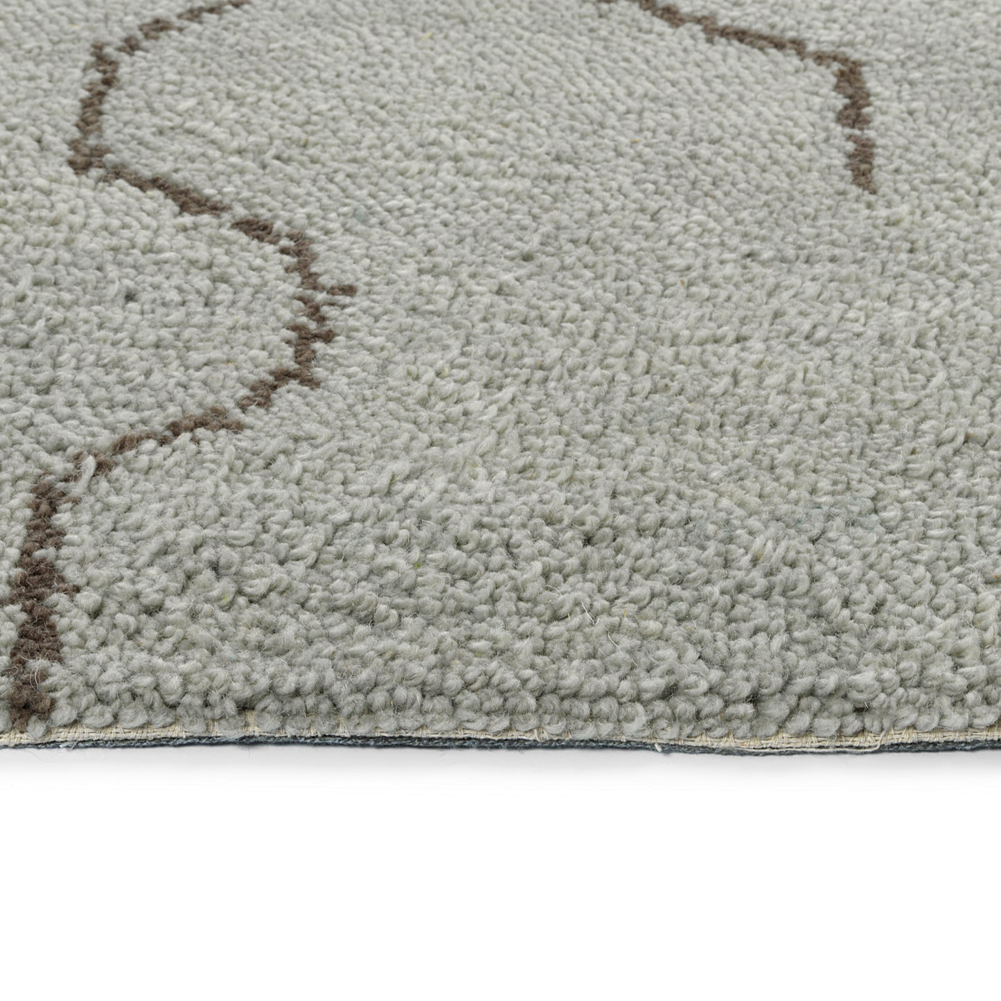 Kaleen Micha Collection Silver Brown Area Rug 9'6" x 13'
