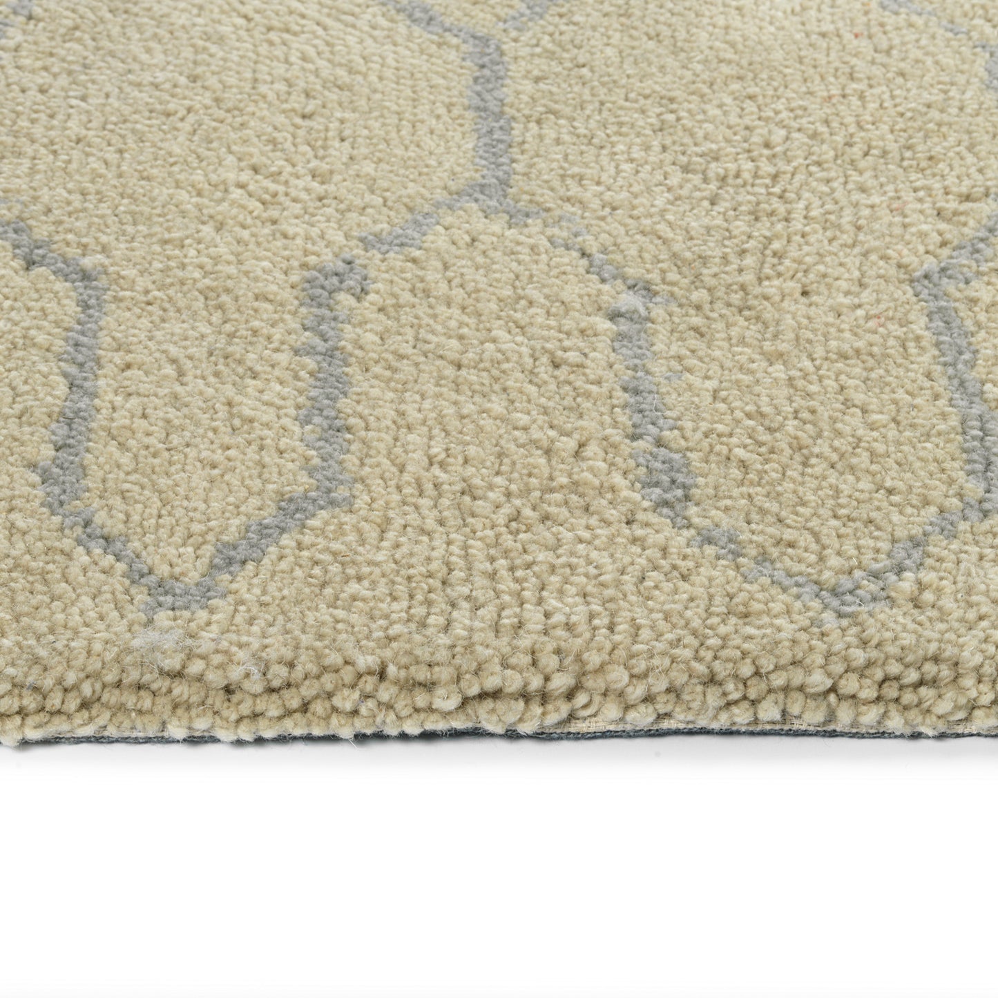 Kaleen Micha Collection Ivory Silver Runner 2' x 8'