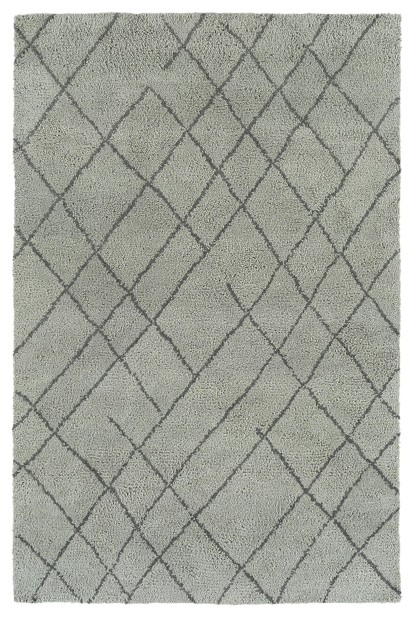 Kaleen Micha Collection Silver Gray Area Rug 3'6" x 5'6"