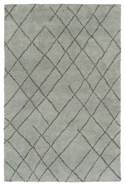 Kaleen Micha Collection Silver Gray Area Rug 3'6" x 5'6"