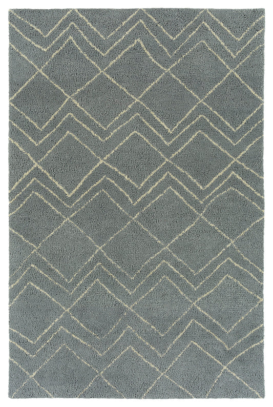 Kaleen Micha Collection Light Grey Area Rug 8' x 10'