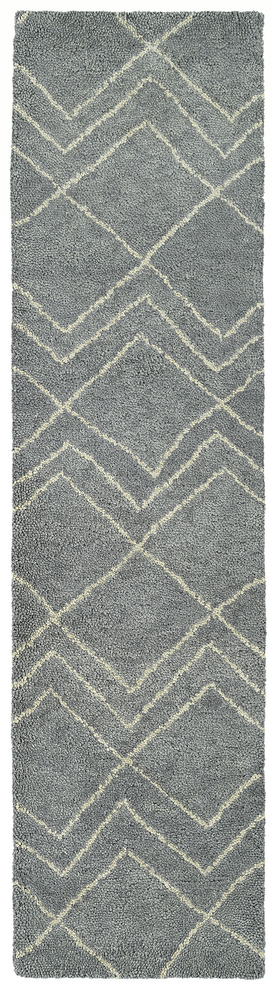 Kaleen Micha Collection Light Grey Runner 2' x 8'