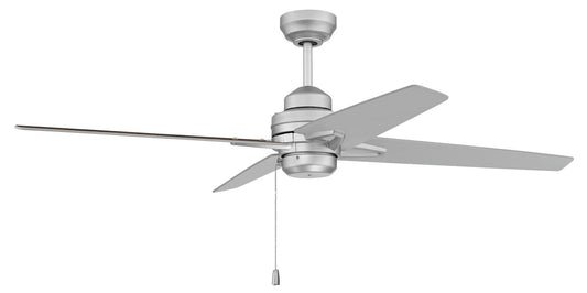 52" Maddie, Painted Nickel Finish, Painted Nickel / Greywood Blades