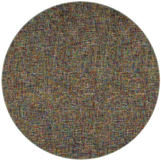 Mateo ME1 Confetti 8' x 8' Round Rug