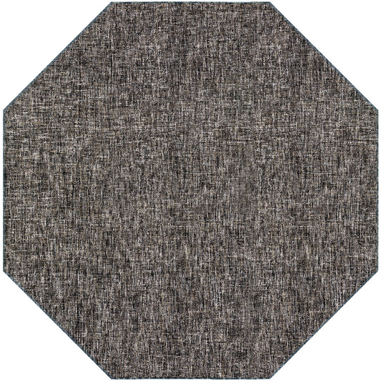 Mateo ME1 Ebony 12' x 12' Octagon Rug