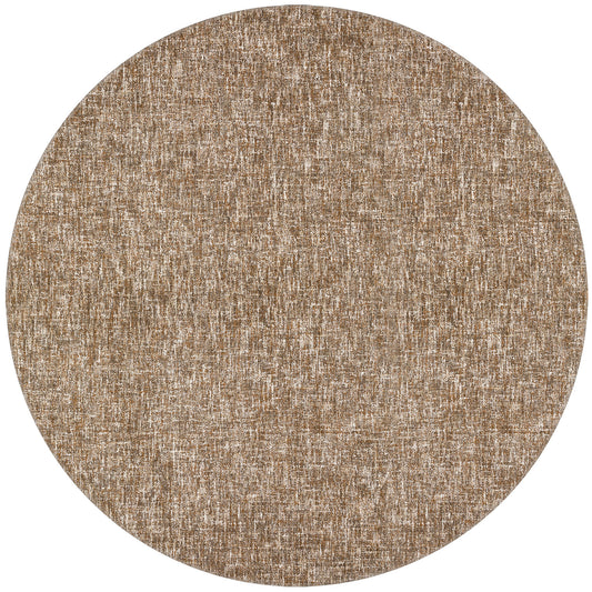 Mateo ME1 Mocha 4' x 4' Round Rug
