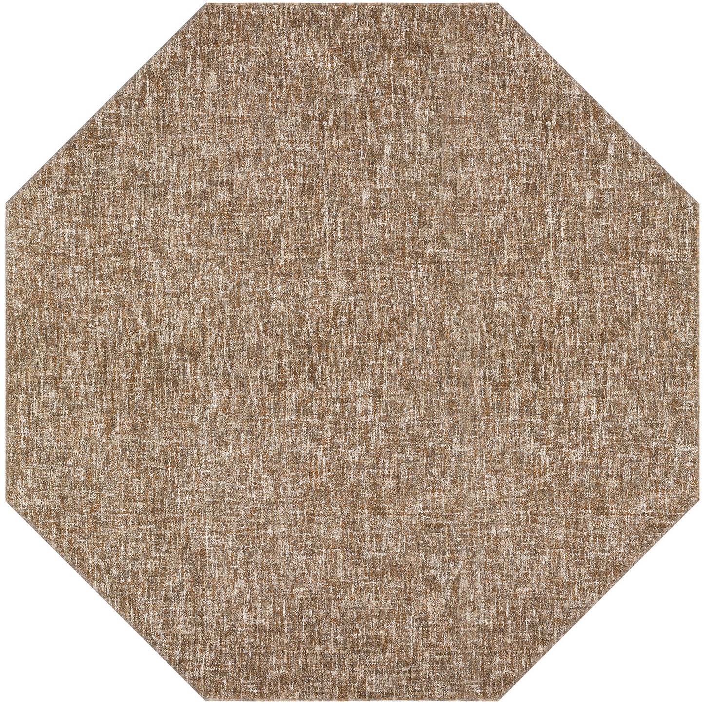 Mateo ME1 Mocha 8' x 8' Octagon Rug