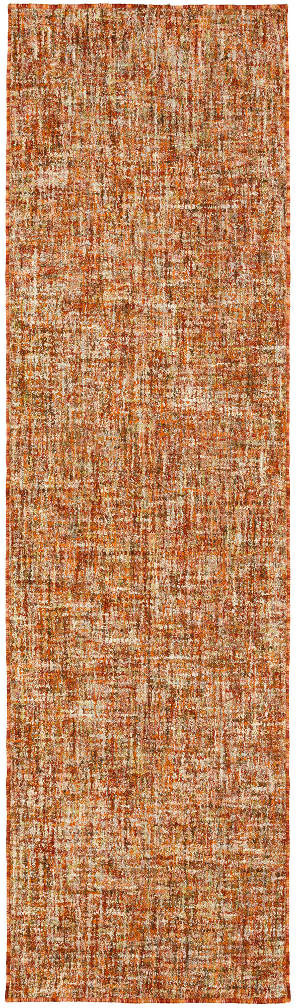 Mateo ME1 Paprika 2'6" x 12' Runner Rug