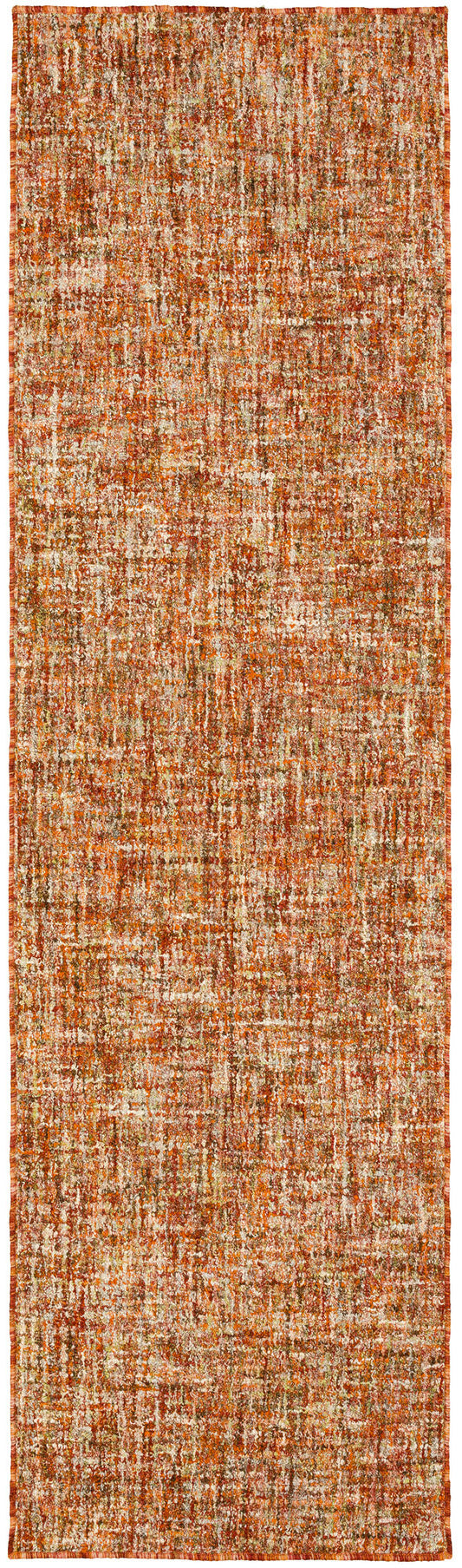 Mateo ME1 Paprika 2'6" x 16' Runner Rug
