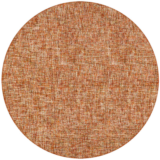 Mateo ME1 Paprika 8' x 8' Round Rug