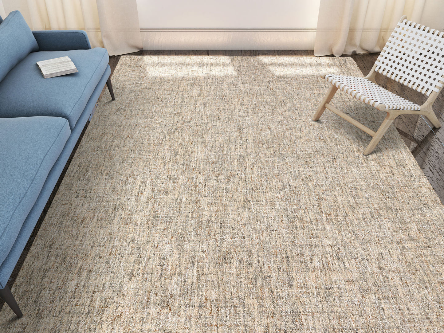 Mateo ME1 Putty 12' x 15' Rug