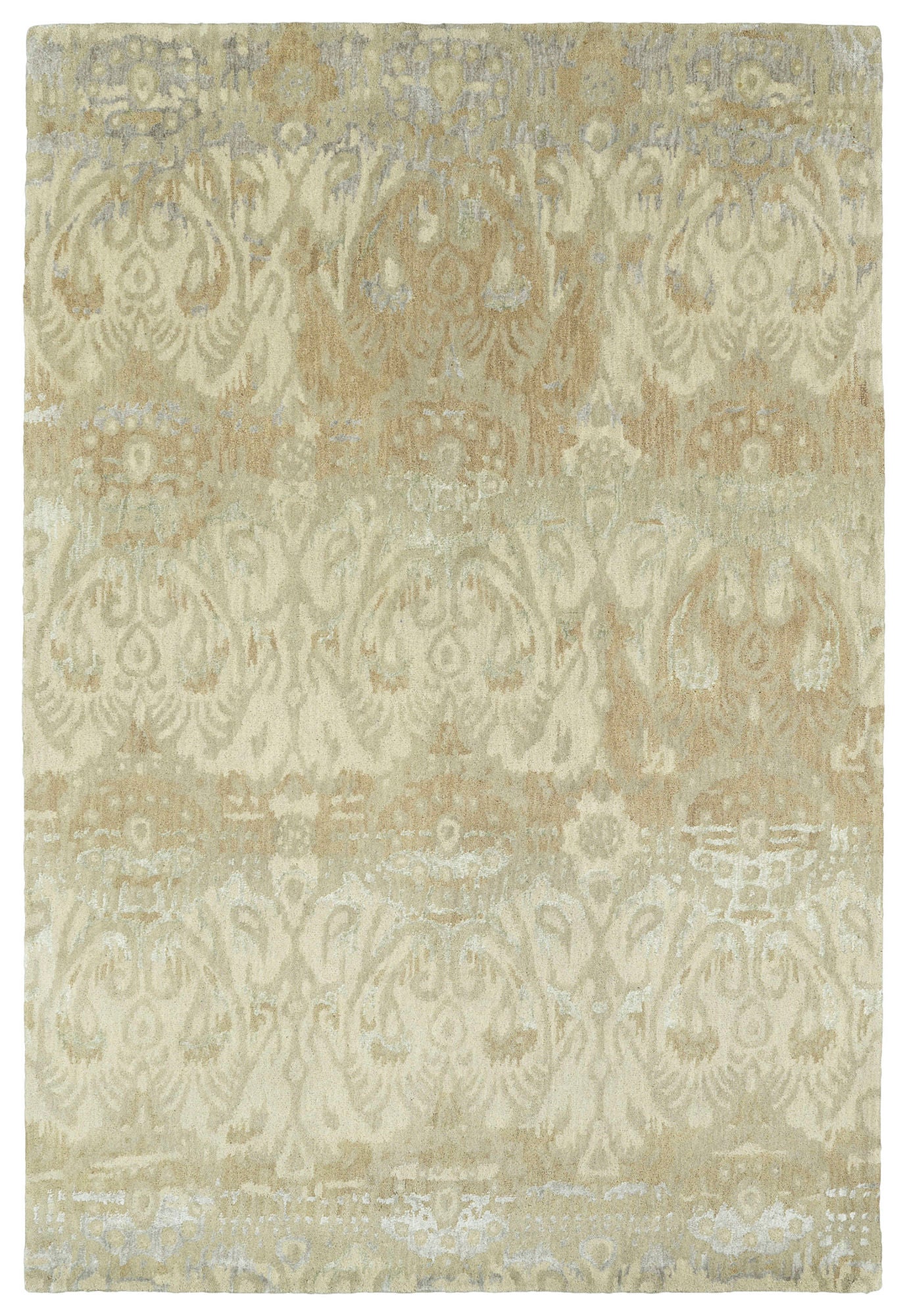 Kaleen Mercery Collection Light Camel Throw Rug 2' x 3'