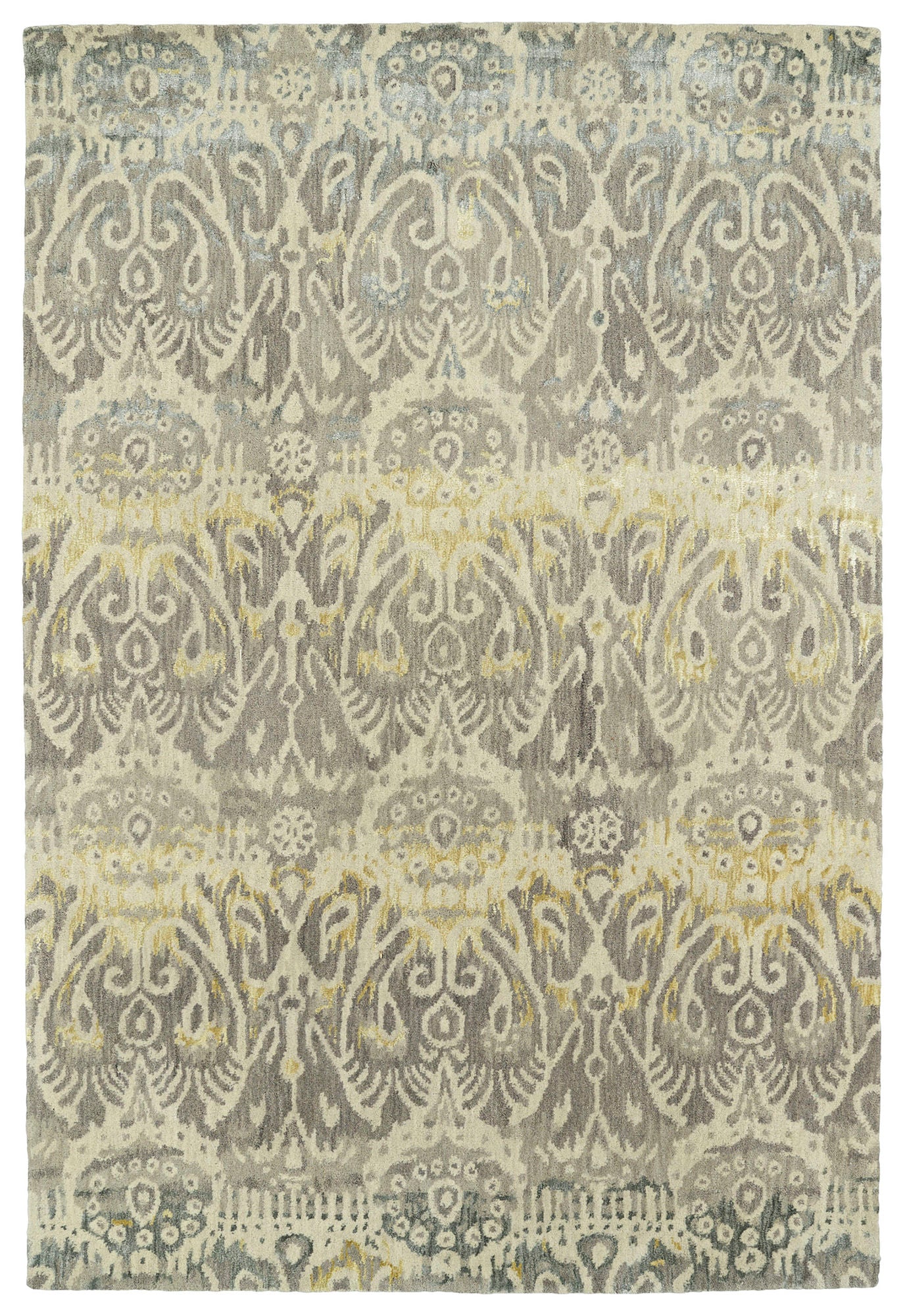 Kaleen Mercery Collection MER01-75 Grey Throw Rug 2' x 3'