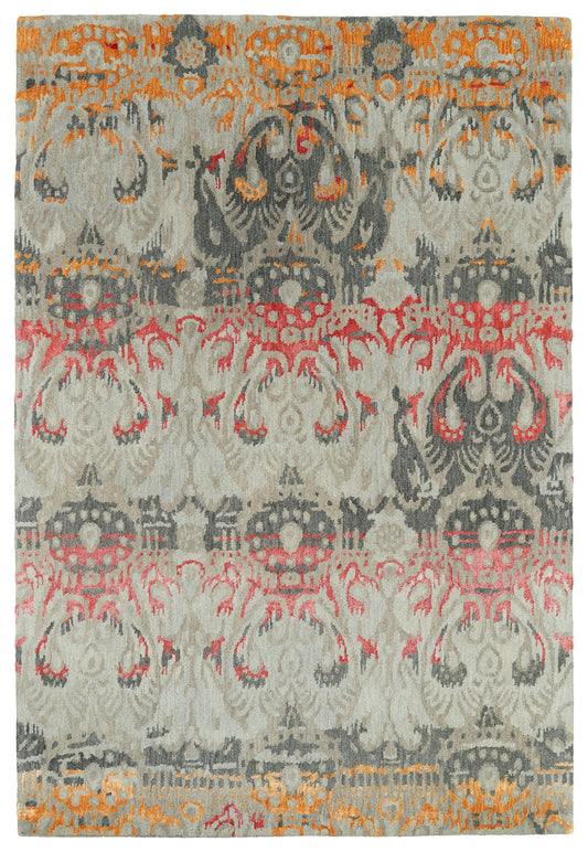 Kaleen Mercery Collection Dark Fire Area Rug 5' x 7'9"