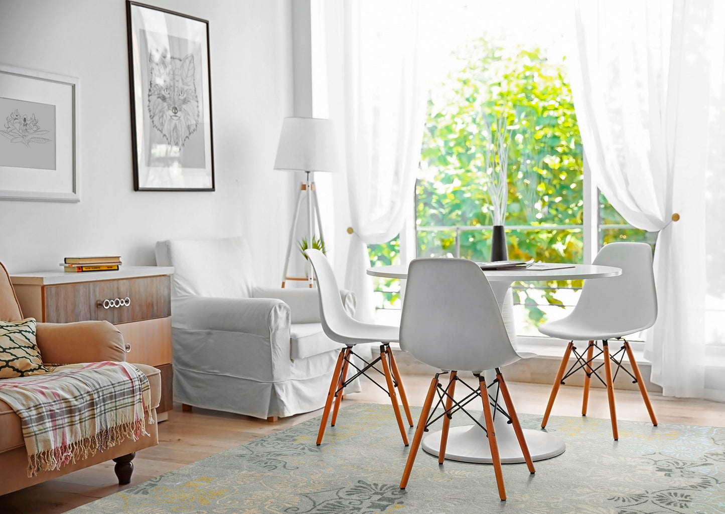 Kaleen Mercery Collection Gray DarkGray Area Rug 9'6" x 13'