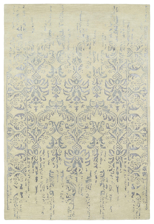 Kaleen Mercery Collection MER03-75 Grey Area Rug 3'6" x 5'6"