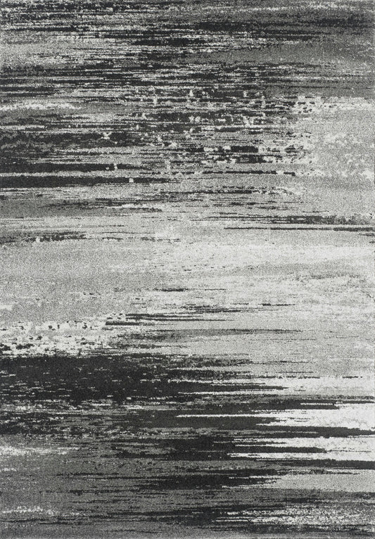 Modern Greys MG5993 Pewter 5'3" x 7'7" Rug