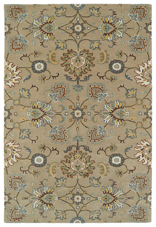 Kaleen Middleton Collection Light Mushroom Area Rug 5' x 7'9"
