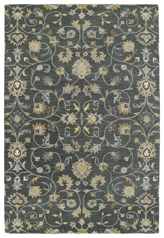Kaleen Middleton Collection Light Graphite Area Rug 5' x 7'9"