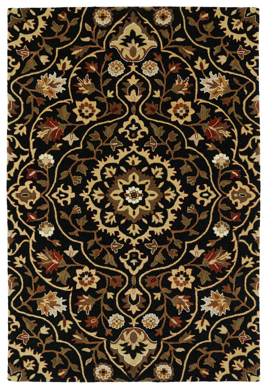 Kaleen Middleton Collection  Black Area Rug 9' x 12'