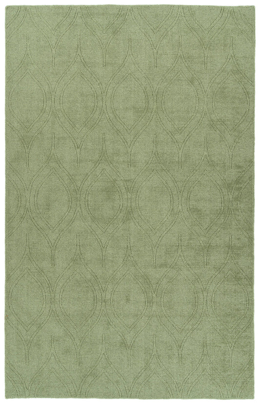 Kaleen Minkah Collection Light Olive Area Rug 5' x 7'