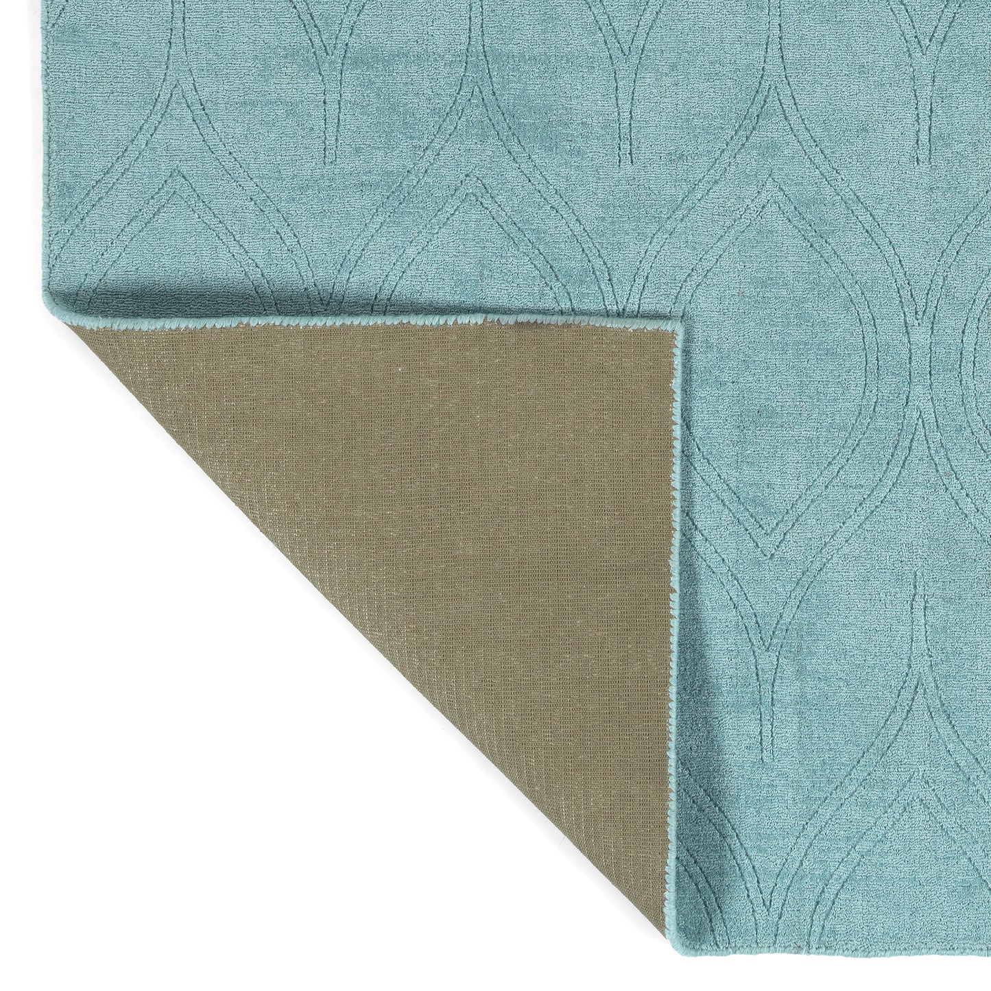 Kaleen Minkah Collection Light Spa Throw Rug 3' x 5'