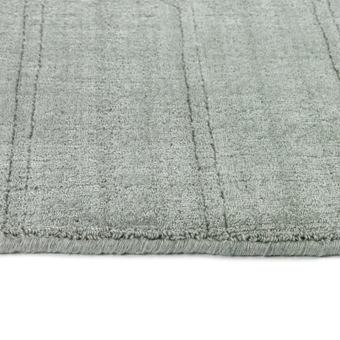 Kaleen Minkah Collection Light Silver Area Rug 7'6" x 9'