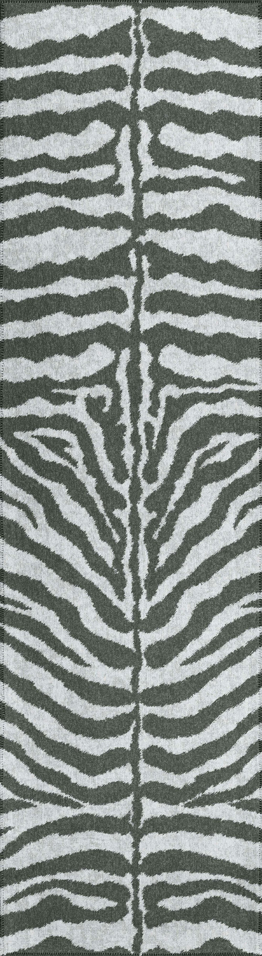 Indoor/Outdoor Mali ML1 Flannel Washable 2'3" x 10' Runner Rug