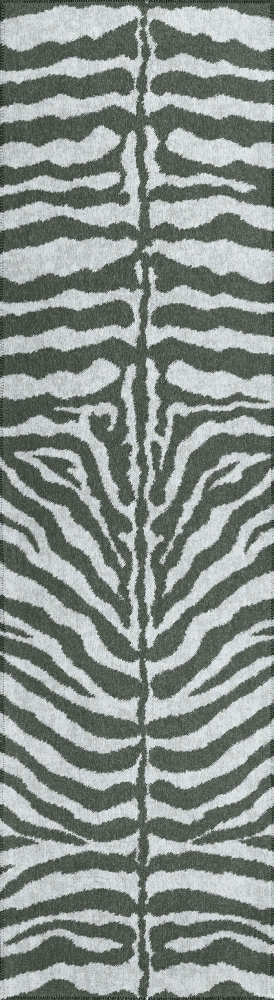 Indoor/Outdoor Mali ML1 Flannel Washable 2'3" x 12' Runner Rug