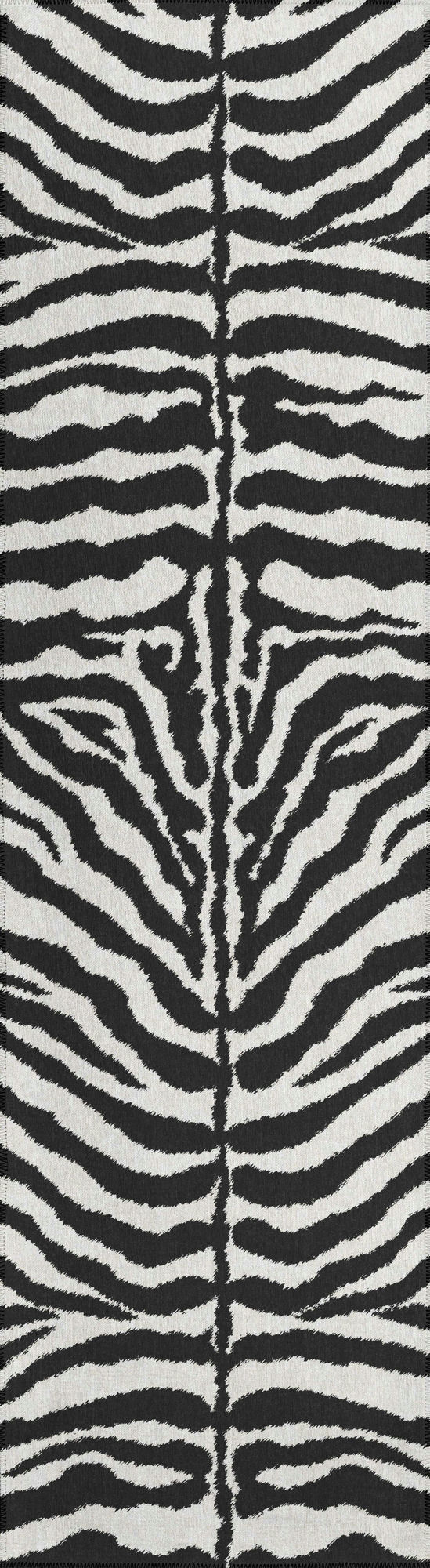 Indoor/Outdoor Mali ML1 Ivory Washable 2'3" x 7'6" Runner Rug