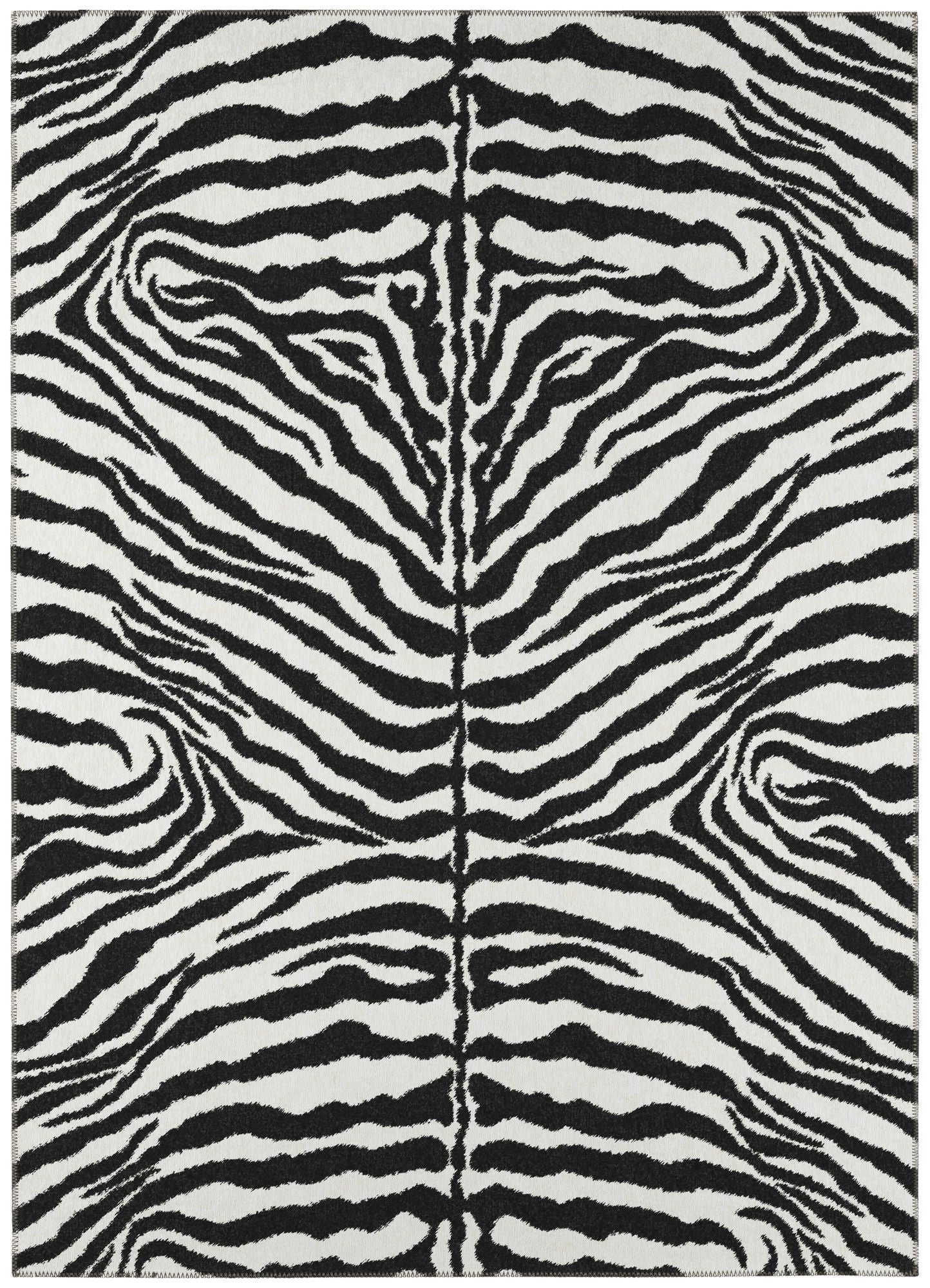 Indoor/Outdoor Mali ML1 Ivory Washable 9' x 12' Rug