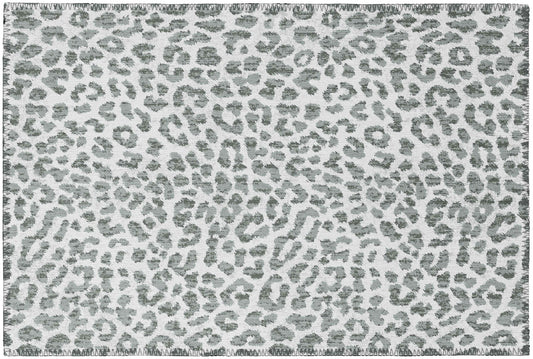 Indoor/Outdoor Mali ML2 Flannel Washable 1'8" x 2'6" Rug