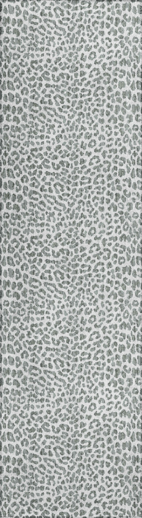 Indoor/Outdoor Mali ML2 Flannel Washable 2'3" x 7'6" Runner Rug
