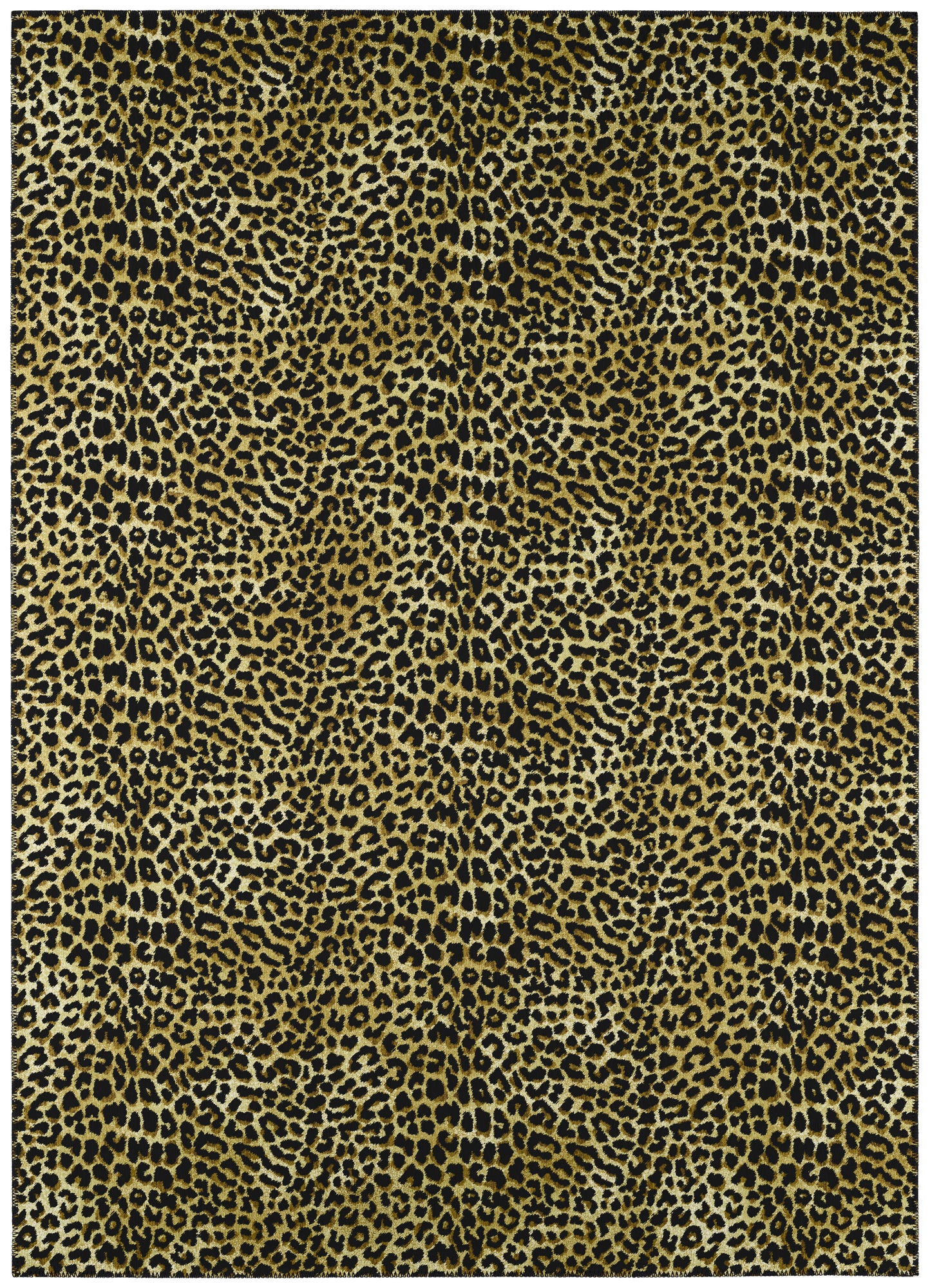 Indoor/Outdoor Mali ML2 Gold Washable 3' x 5' Rug