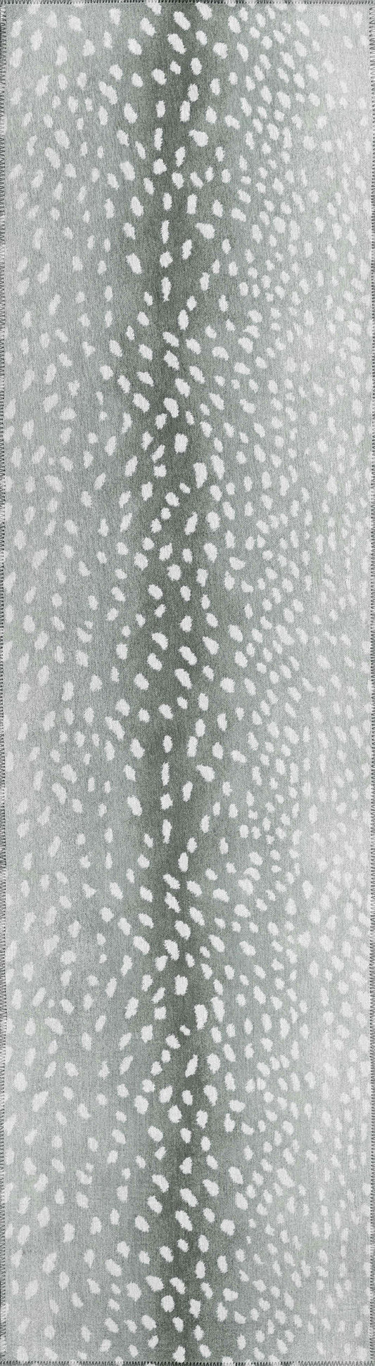 Indoor/Outdoor Mali ML3 Flannel Washable 2'3" x 12' Runner Rug