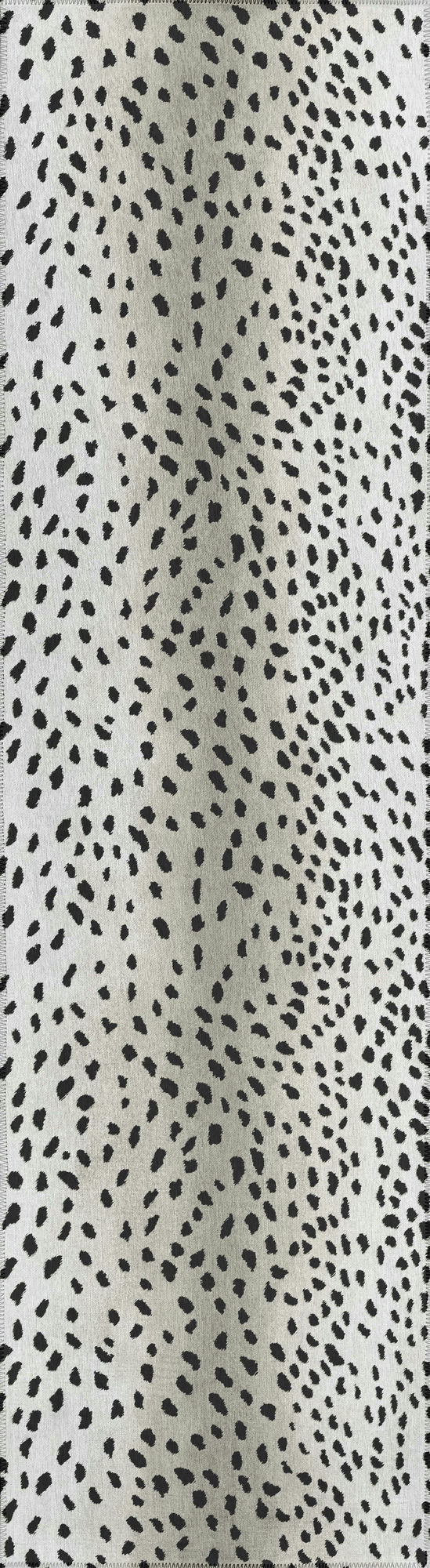 Indoor/Outdoor Mali ML3 Ivory Washable 2'3" x 7'6" Runner Rug