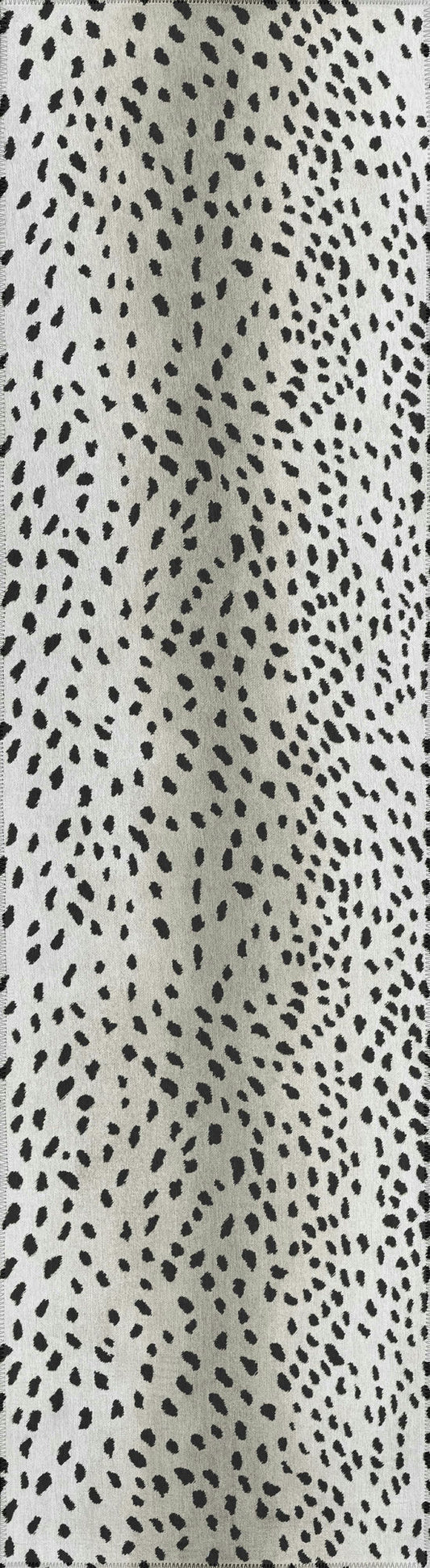 Indoor/Outdoor Mali ML3 Ivory Washable 2'3" x 7'6" Runner Rug
