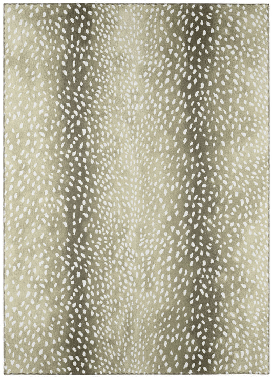 Indoor/Outdoor Mali ML3 Stone Washable 5' x 7'6" Rug