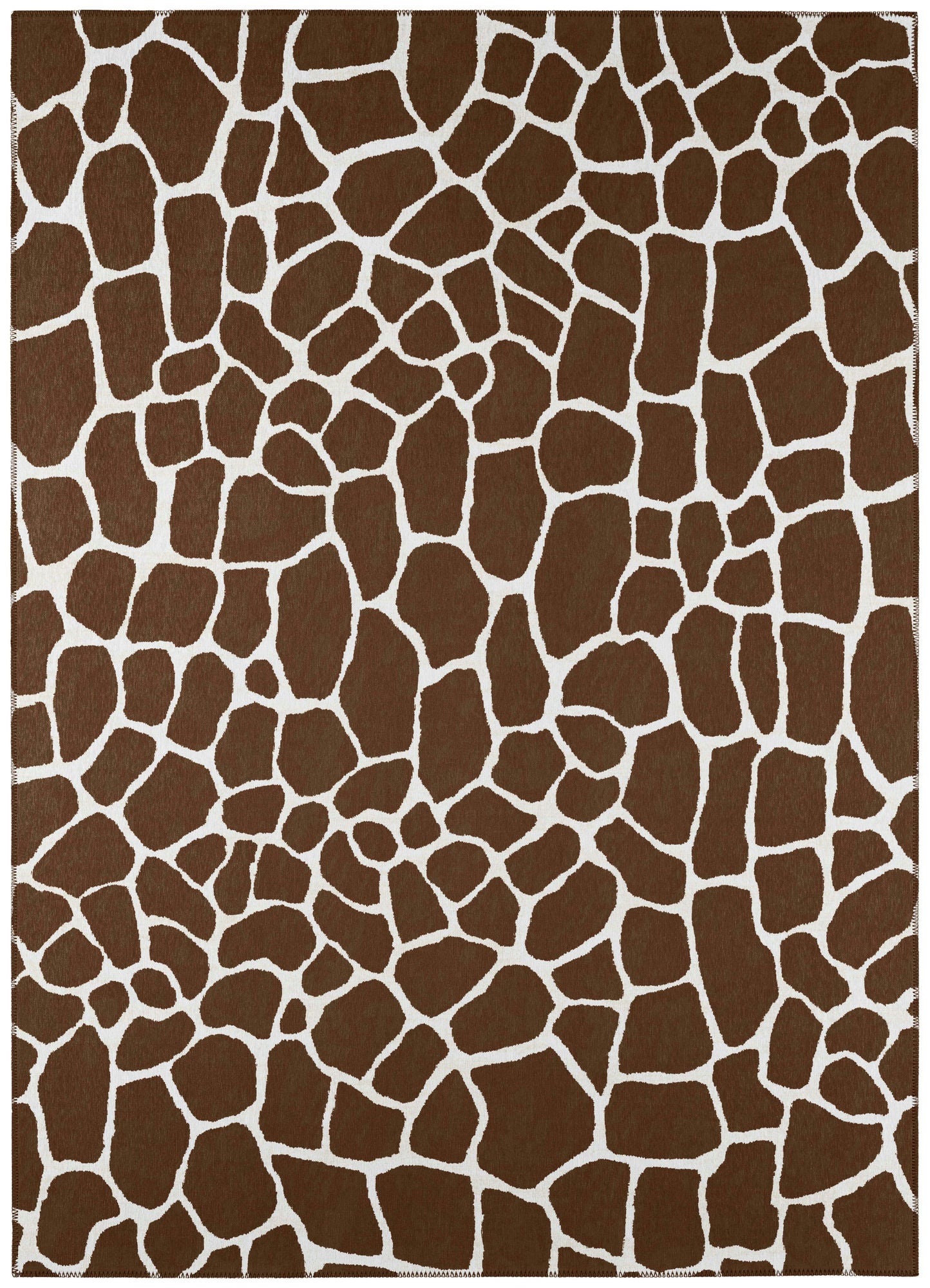 Indoor/Outdoor Mali ML4 Chocolate Washable 10' x 14' Rug