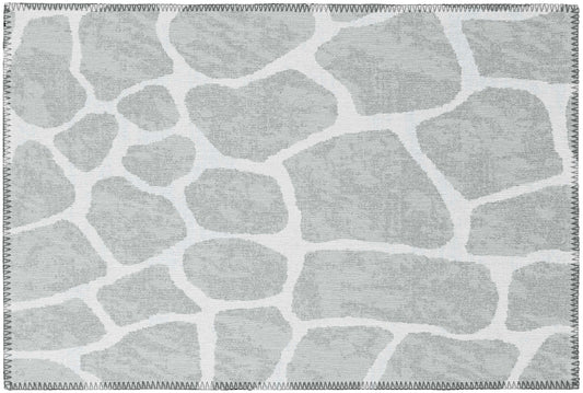 Indoor/Outdoor Mali ML4 Flannel Washable 1'8" x 2'6" Rug