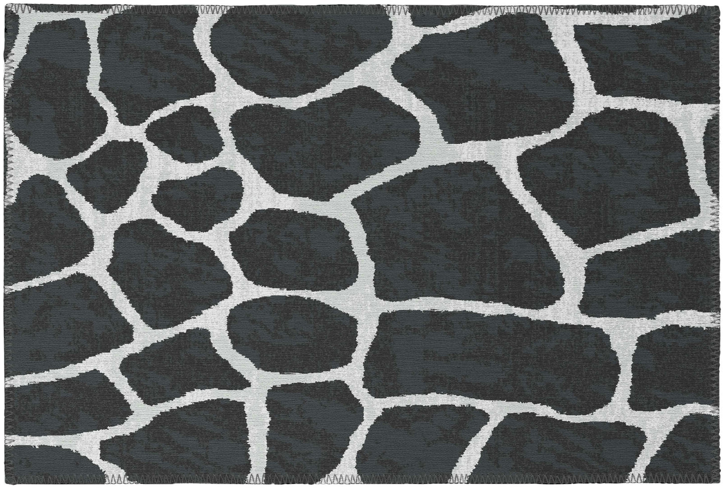 Indoor/Outdoor Mali ML4 Midnight Washable 1'8" x 2'6" Rug