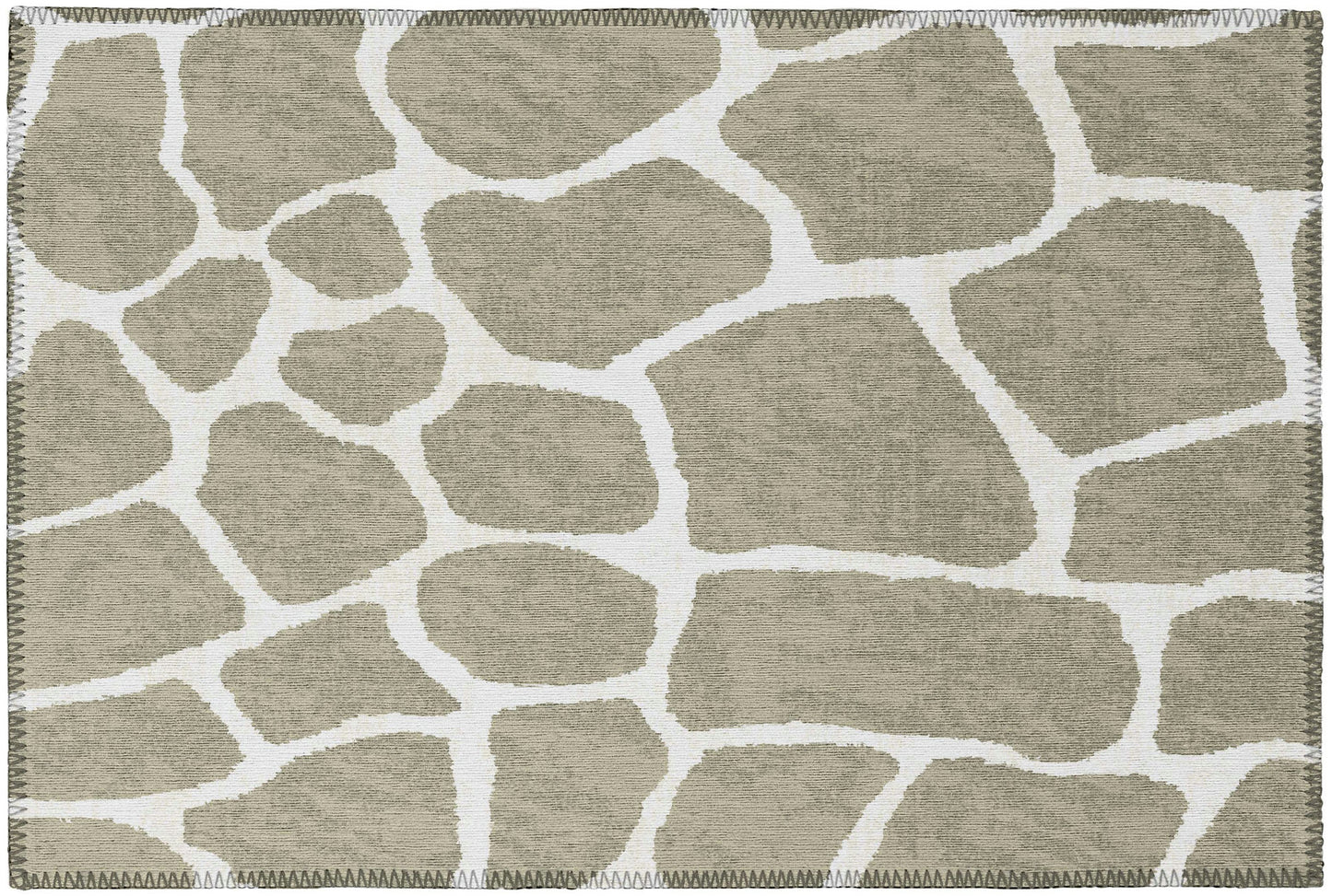Indoor/Outdoor Mali ML4 Stone Washable 1'8" x 2'6" Rug