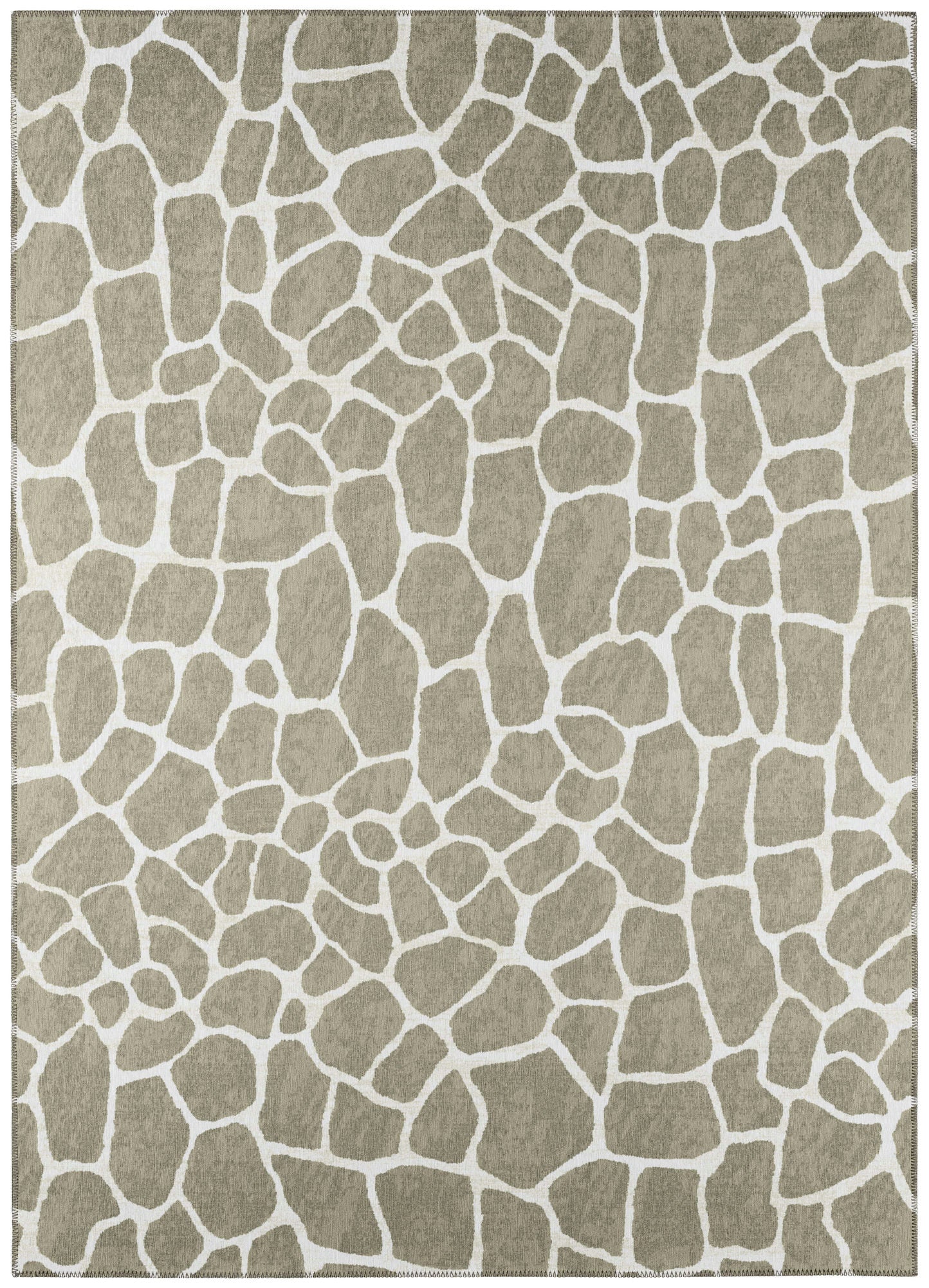 Indoor/Outdoor Mali ML4 Stone Washable 9' x 12' Rug