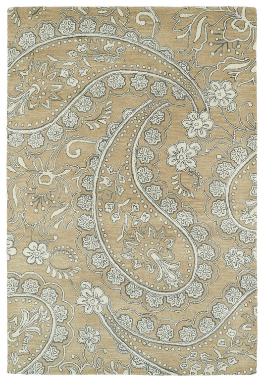 Kaleen Melange Collection Light Camel Area Rug 8' x 10'
