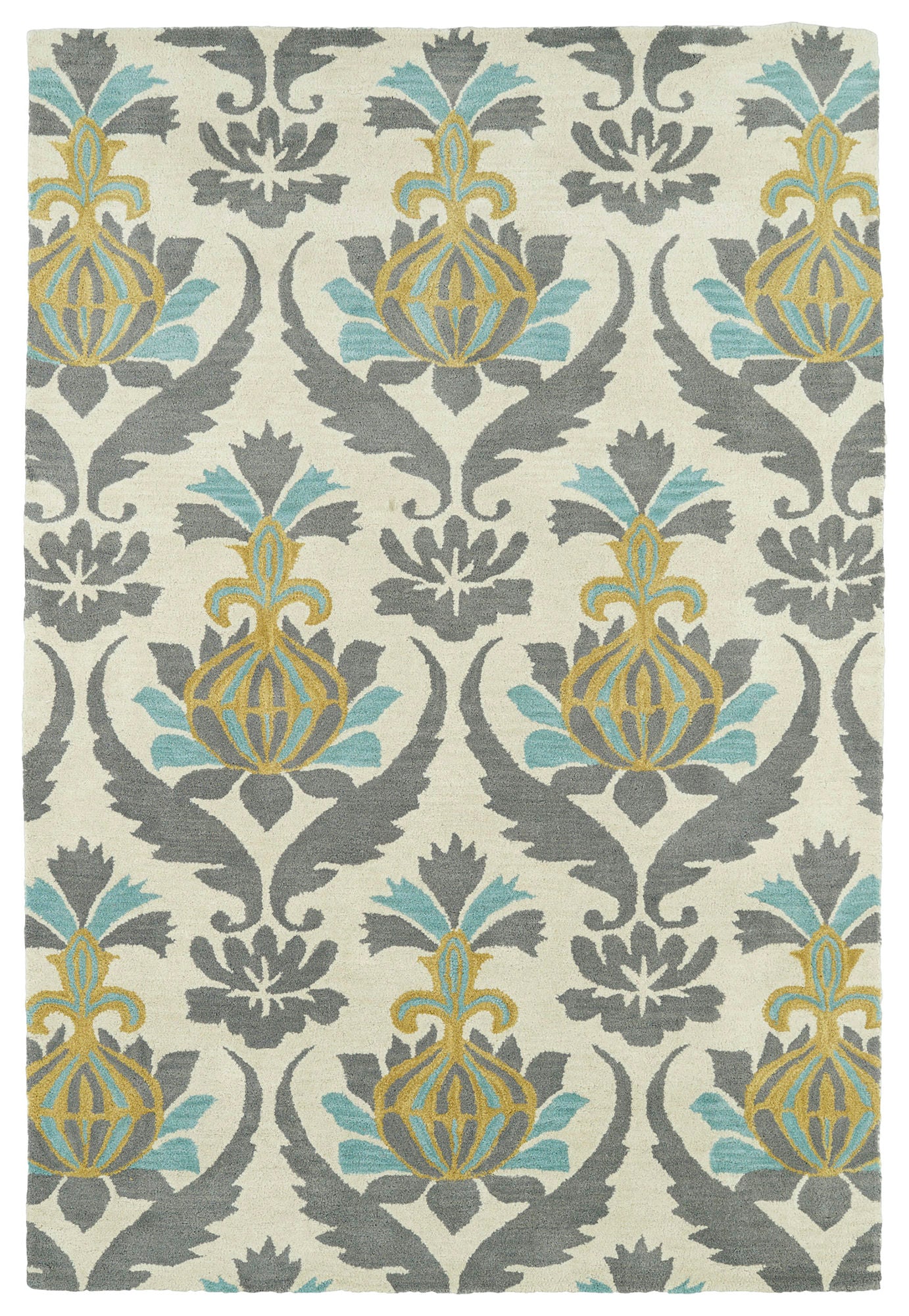 Kaleen Melange Collection MLG04-01 Ivory Throw Rug 3' x 5'