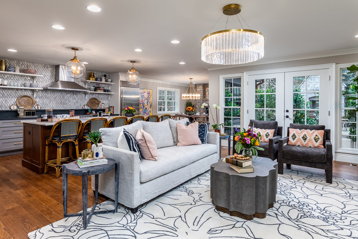 Kaleen Melange Collection MLG05-01 Ivory Area Rug 8' x 10'