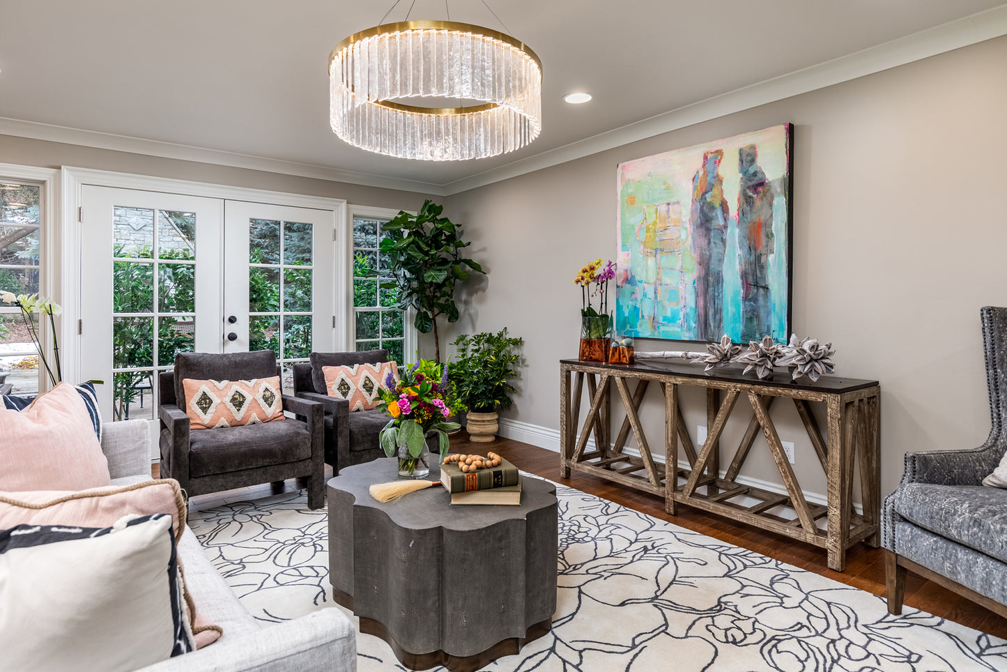 Kaleen Melange Collection MLG05-01 Ivory Area Rug 8' x 10'