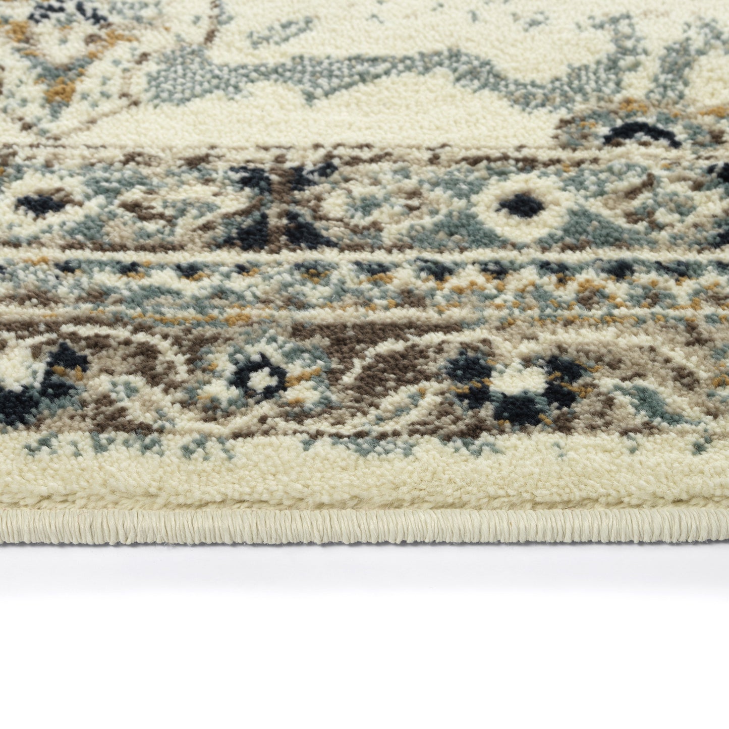 Kaleen Memphis Light Ivory Area Rug 5'3" x 7'6"